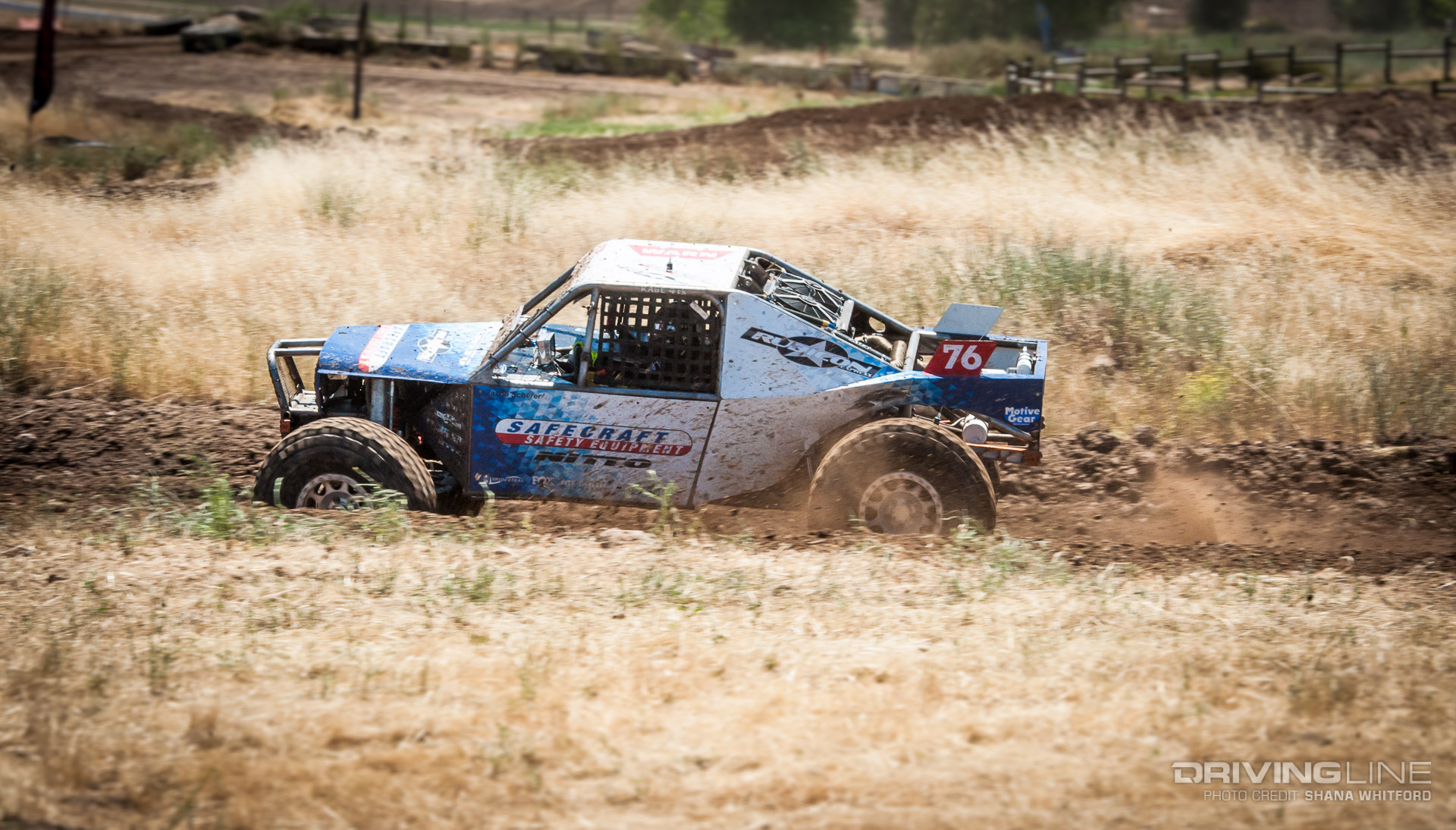 Jason Scherer had to exit the course with low oil pressure.