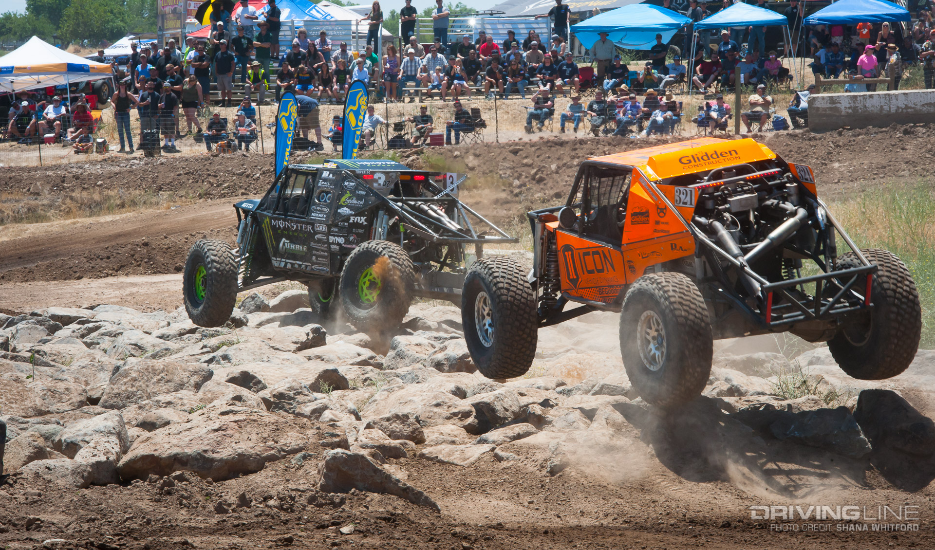 Tom Wayes chasing Wayland Campbell