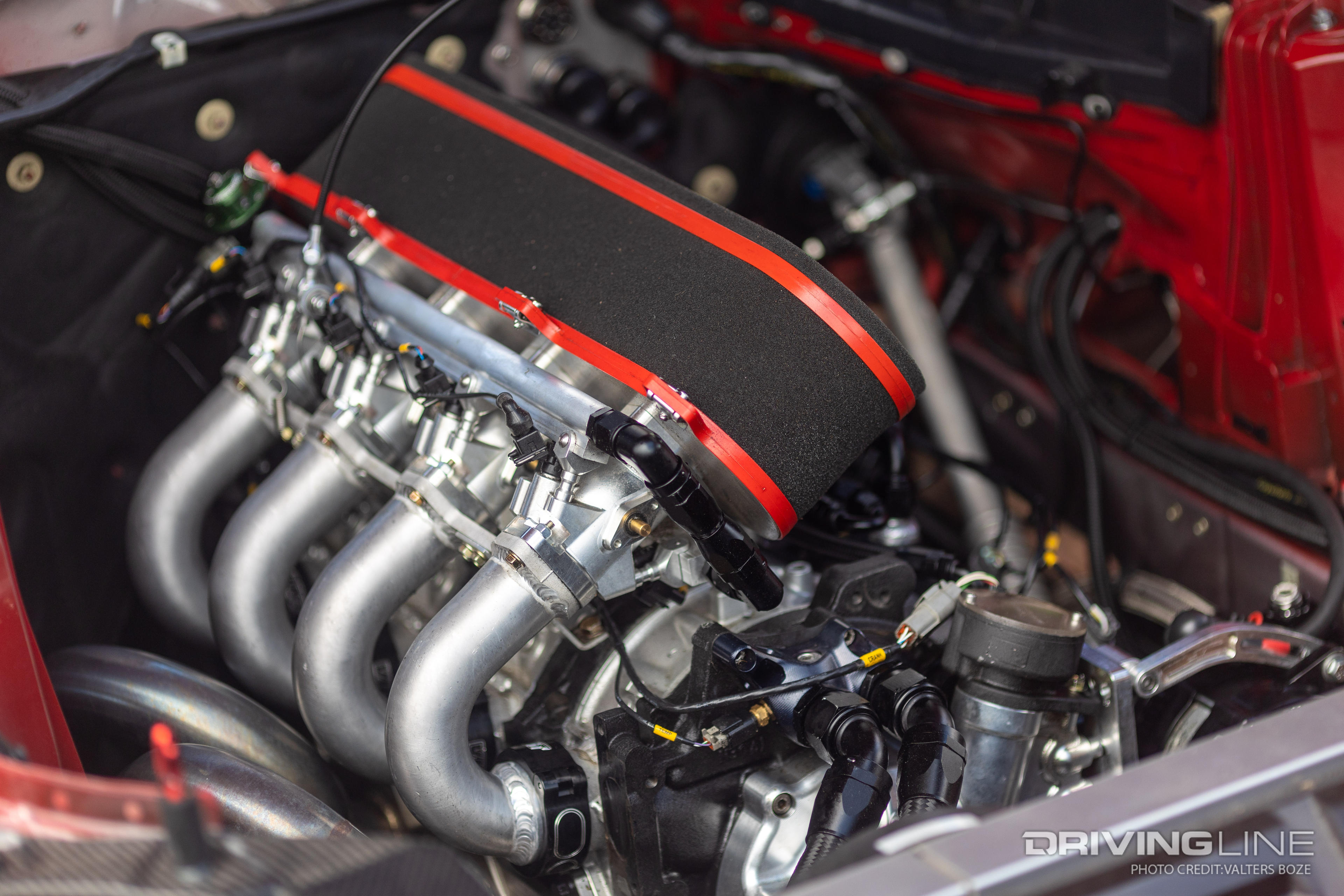 naturally aspirated 4-Rotor engine was built by well-known rotary tuner Mike Vargas at Angel Motorsports