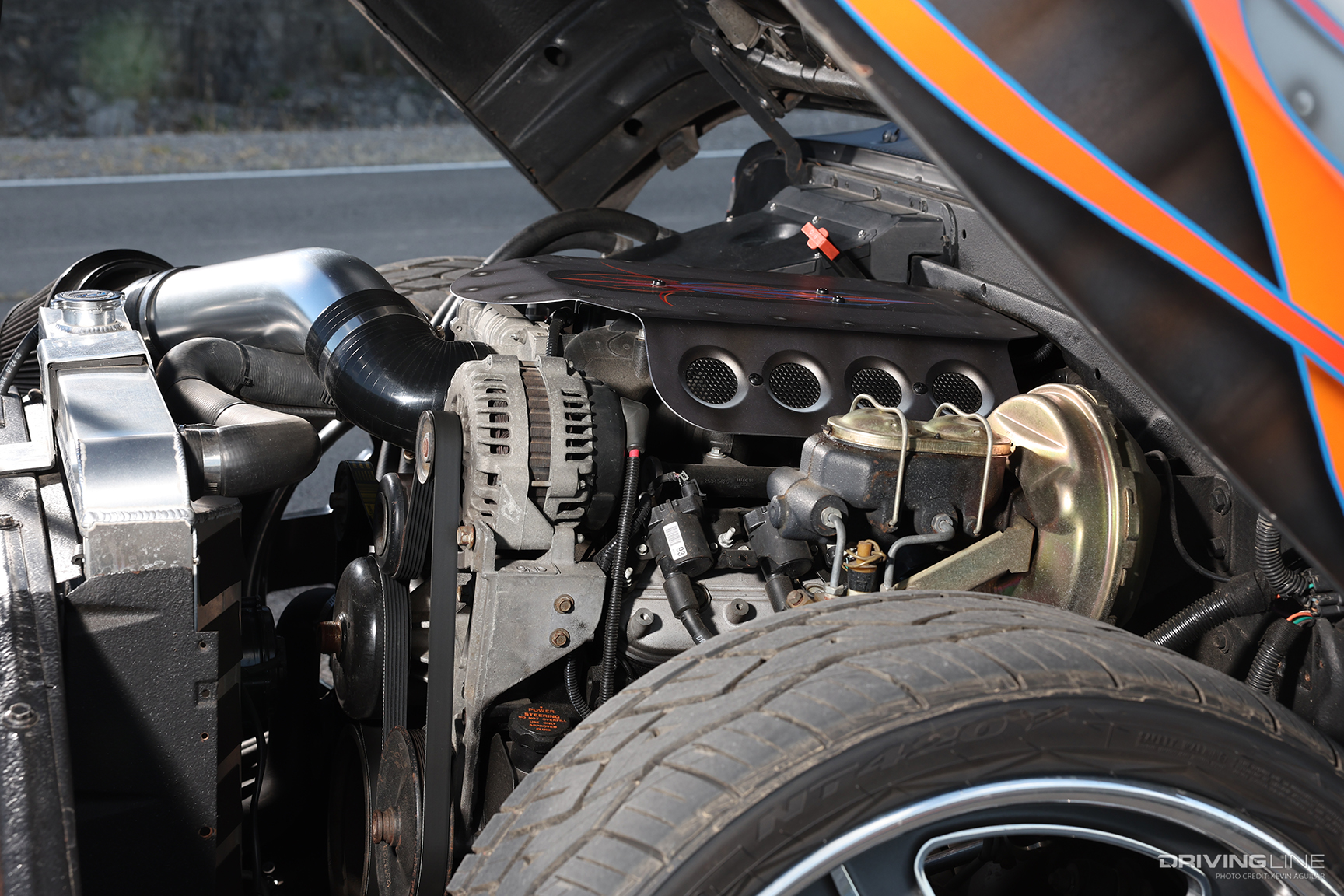 5.3L LS Engine of Bill Watson's 1966 Chevy C10