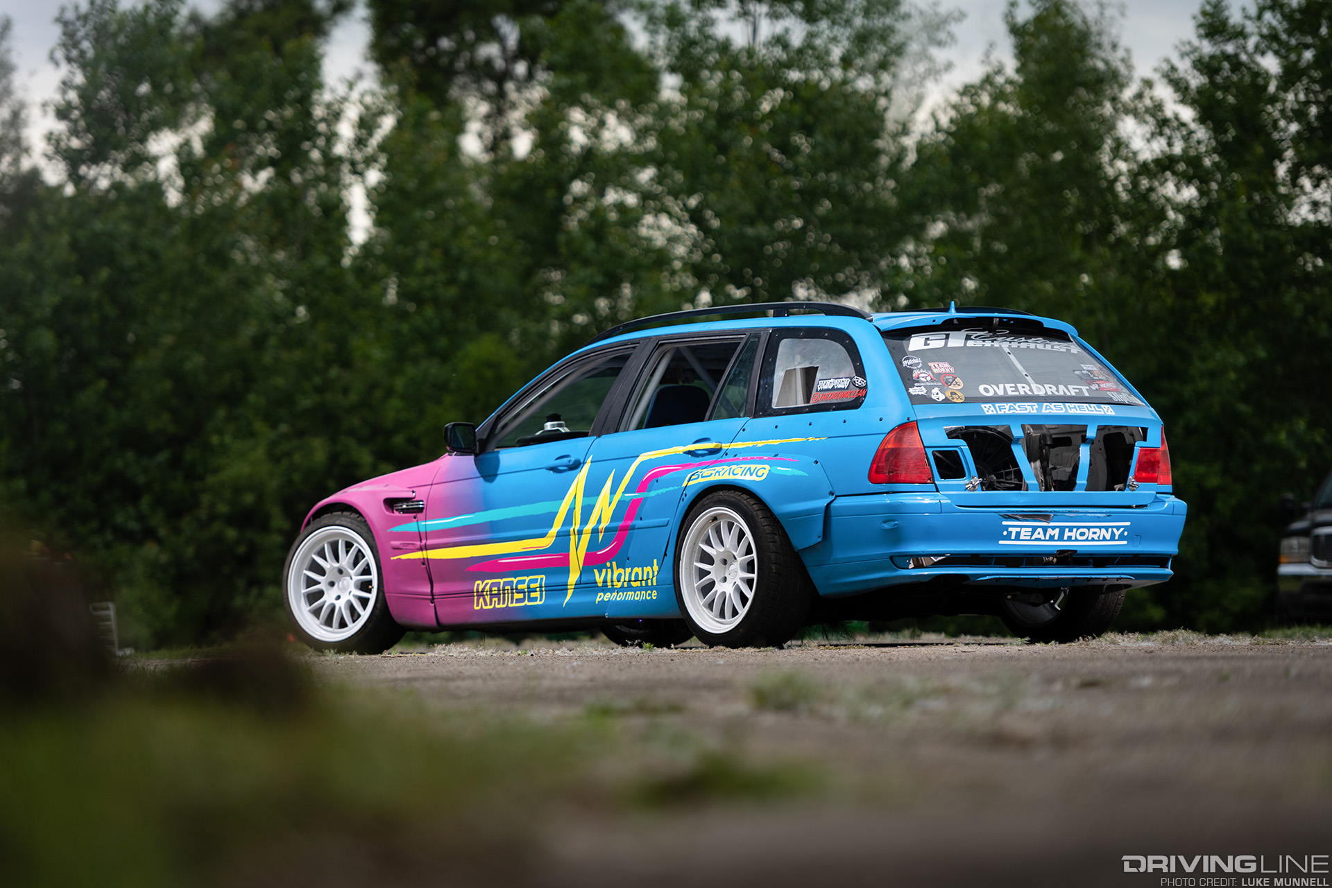 Drift BMW E46 Wagon driver side rear