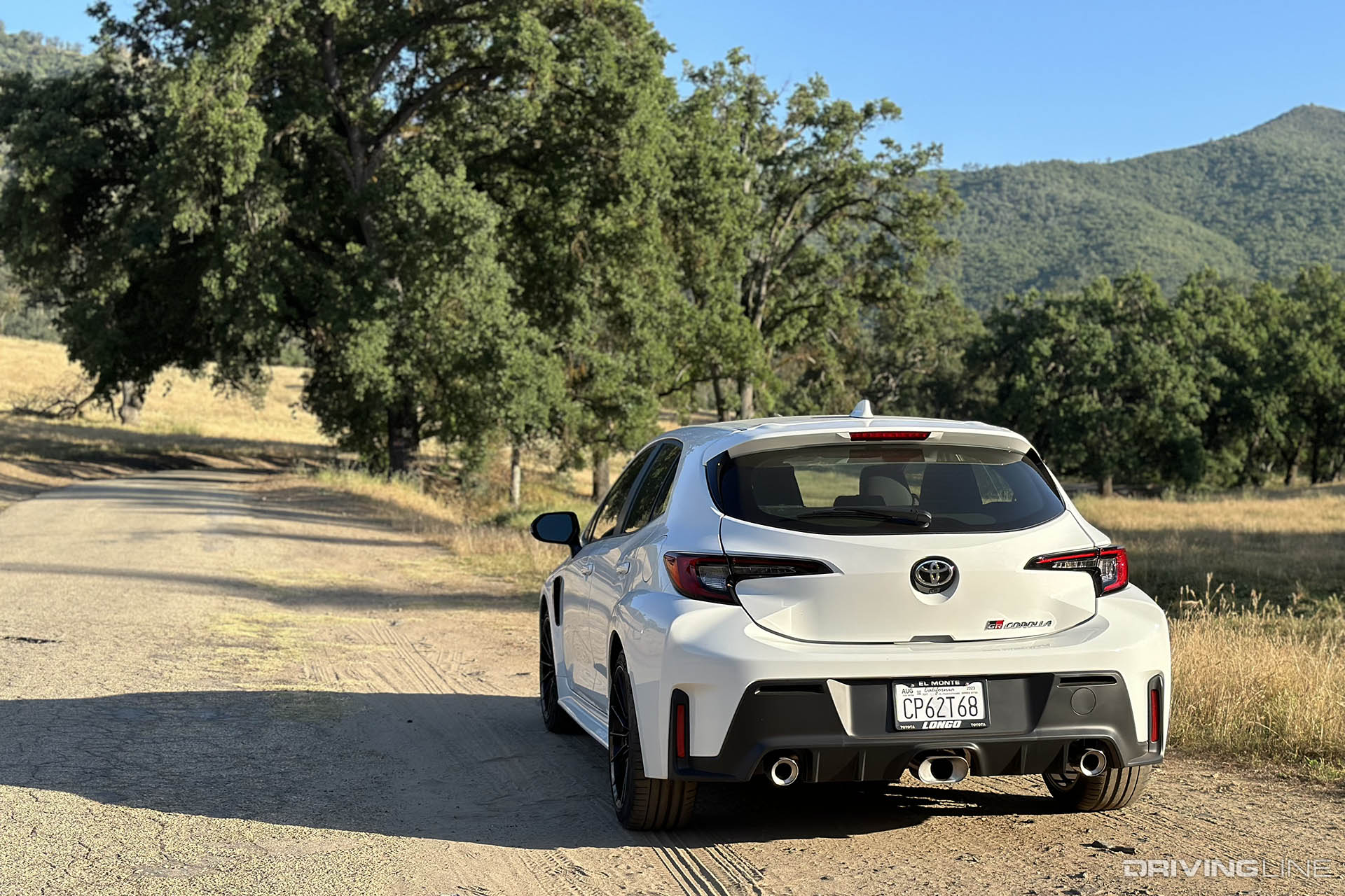 2023 Toyota GR Corolla Rear View