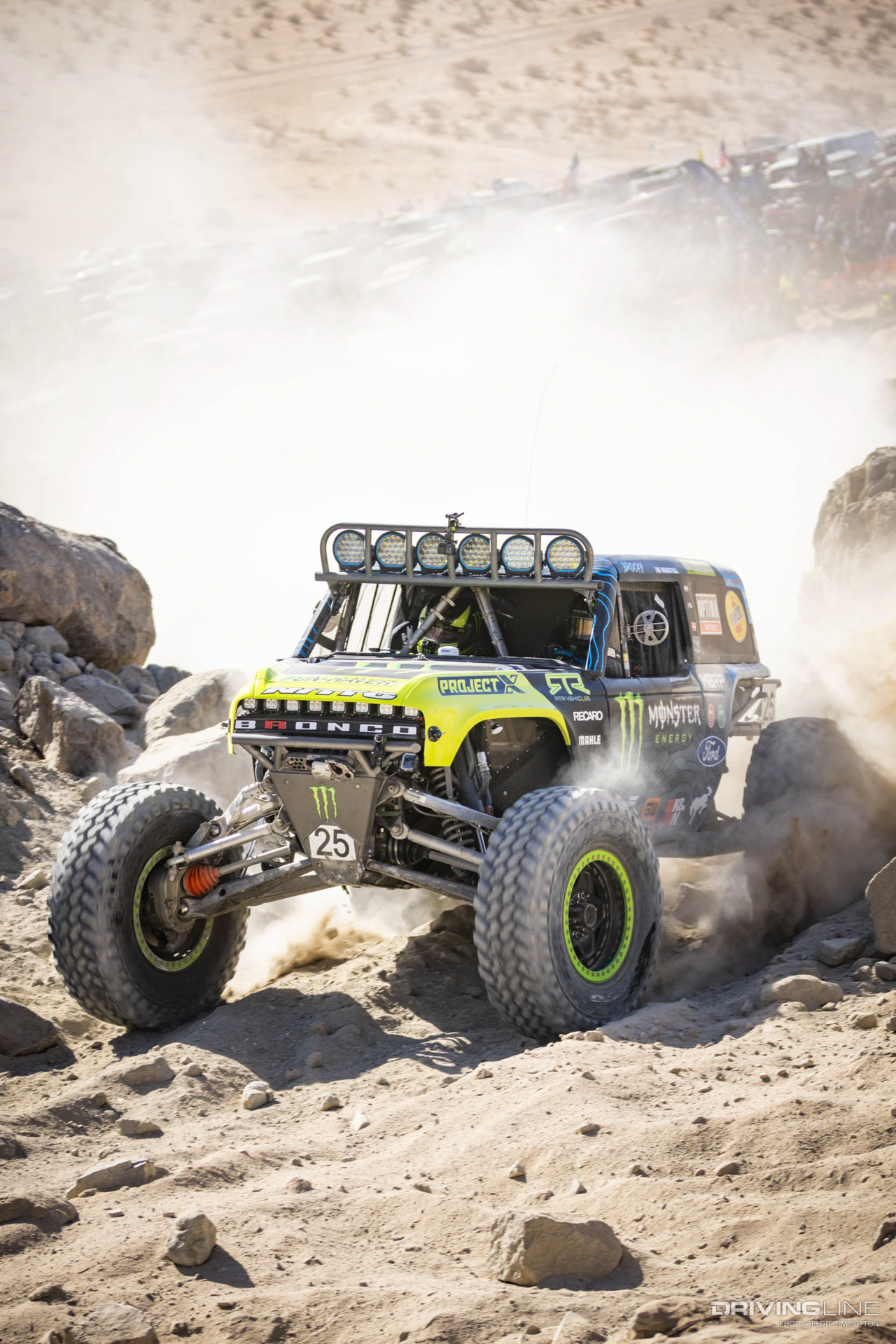Vaughn Gittin Jr off-road racing on Nitto Trail Grappler tires