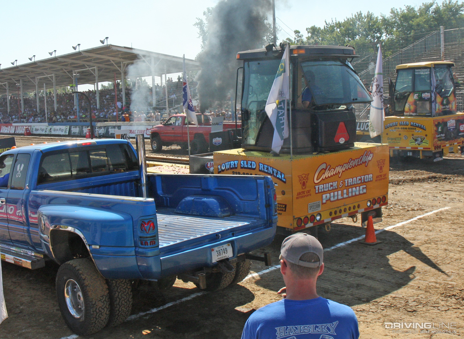 Diesel Truck Pulling Dodge Cummins