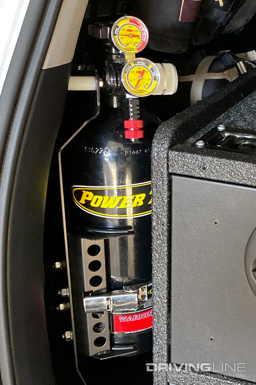 Power Tank Air Tank in Toyota 4Runner