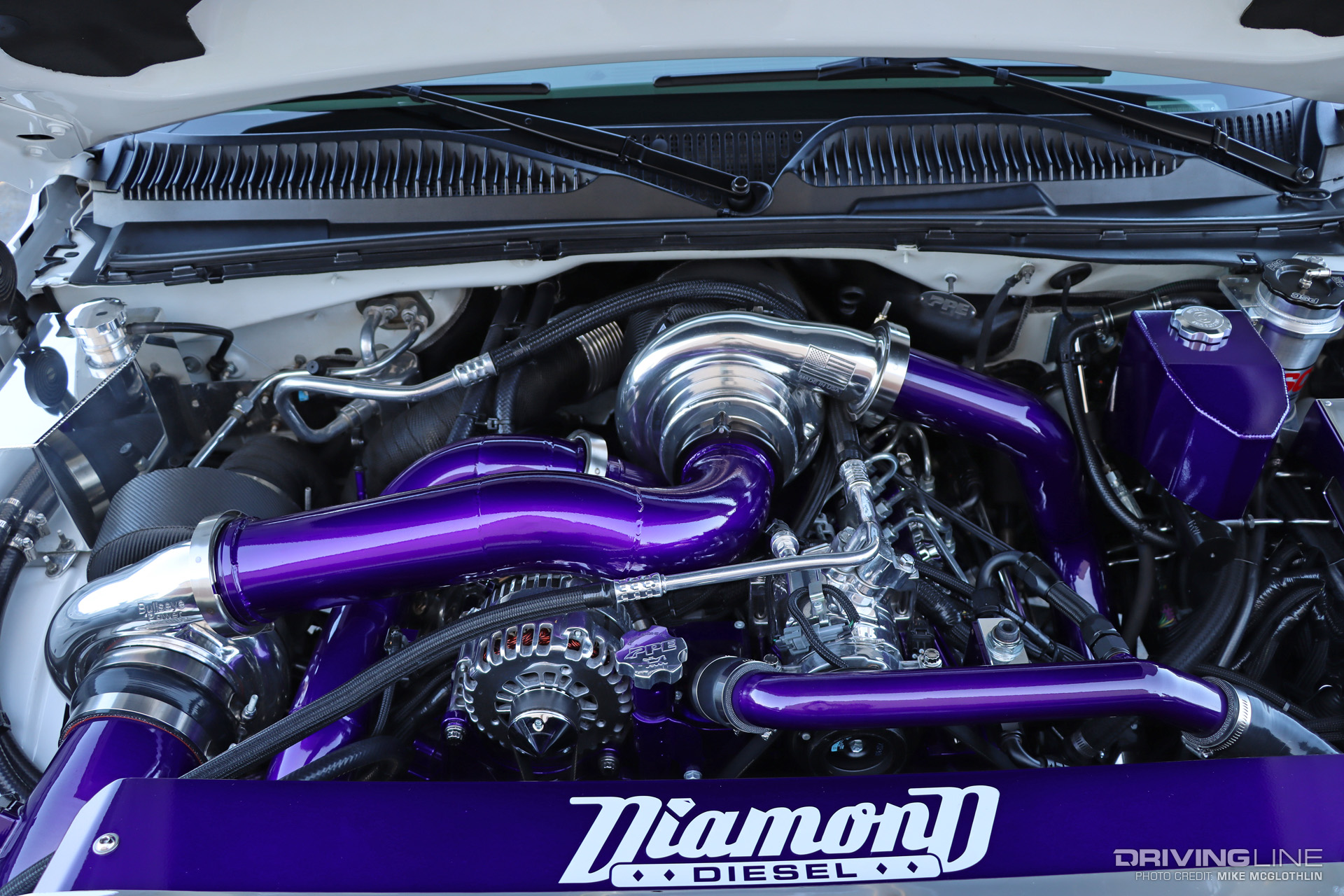 LBZ Duramax Diesel V8 Compound Turbo