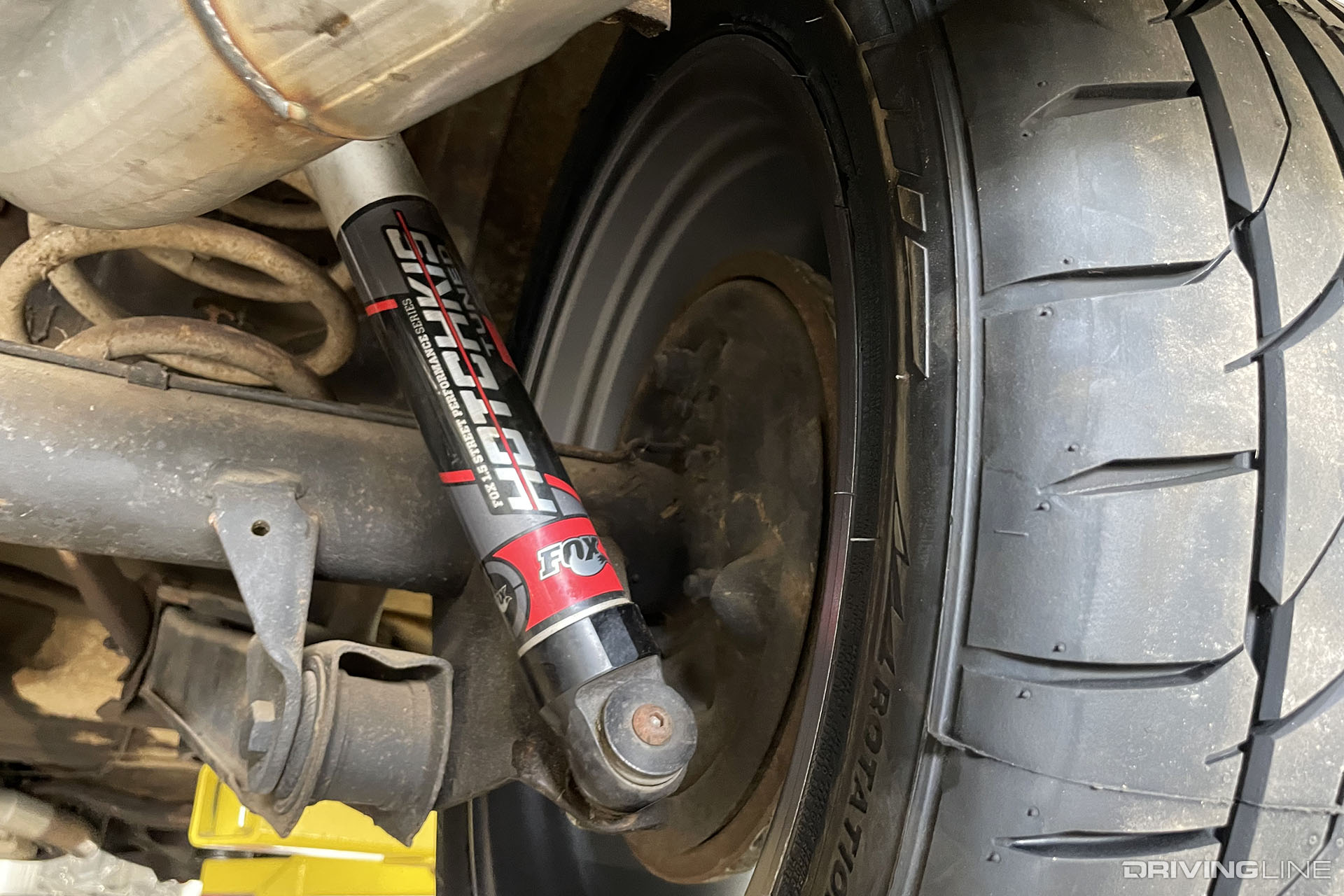 Hotchkis Fox Shocks on 1972 Chevelle