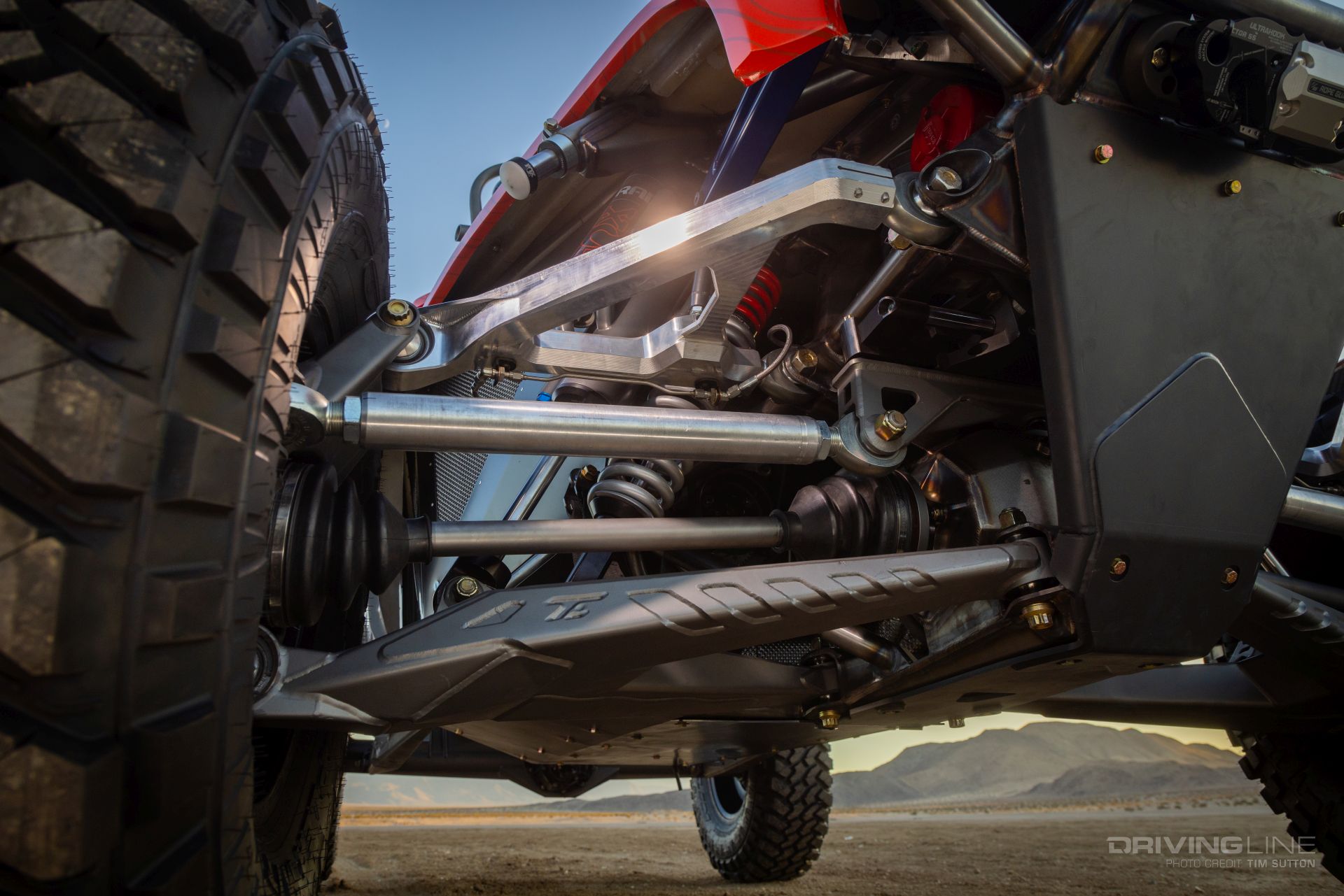 Ford bronco IFS triton eng RCV performance spidertrax axleshafts front view