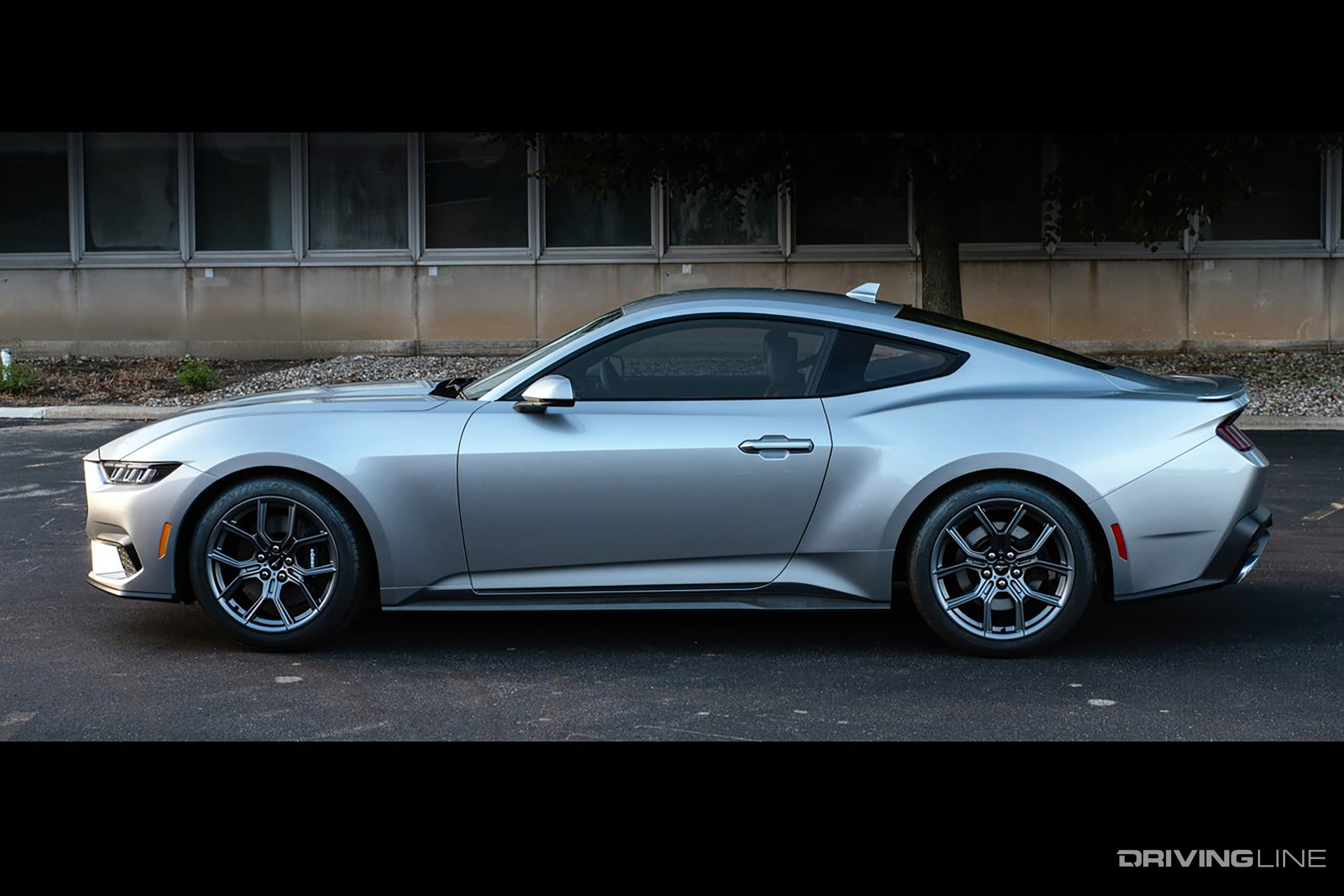 2024 EcoBoost Mustang Side View