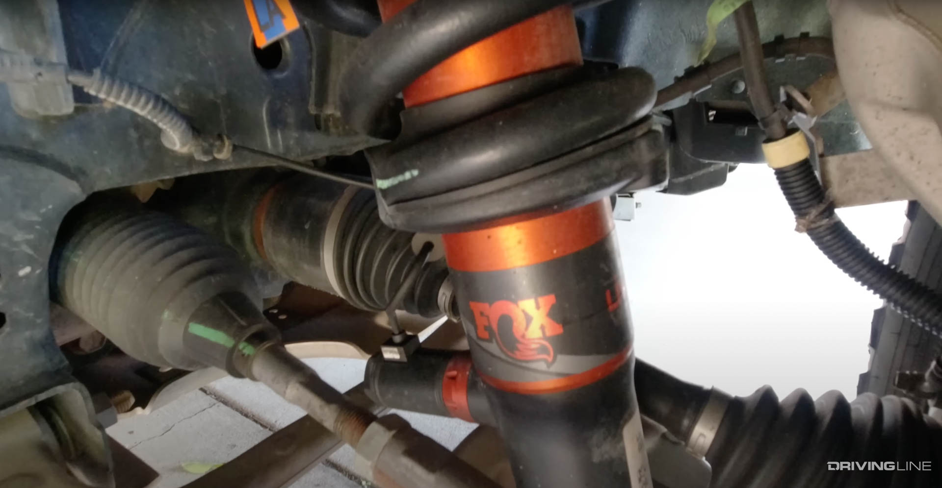 Fox Shock on Ford Bronco Raptor