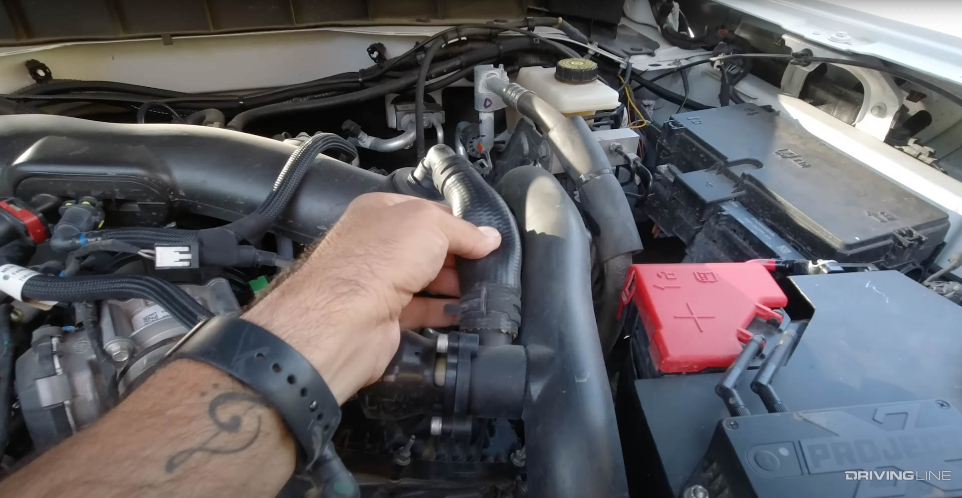 Ford Bronco Raptor Engine Hose