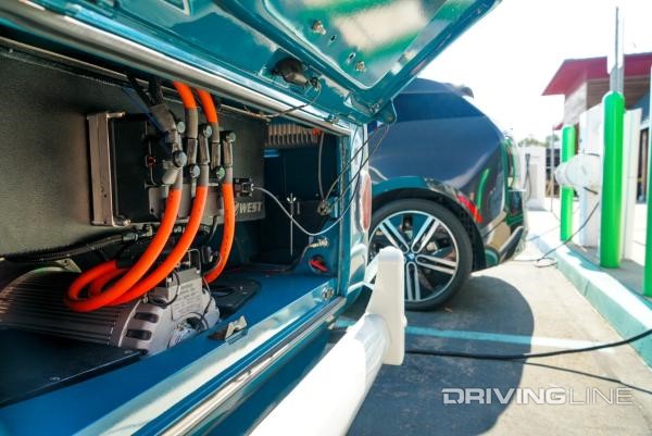 VW Camper Van Type 2 charging