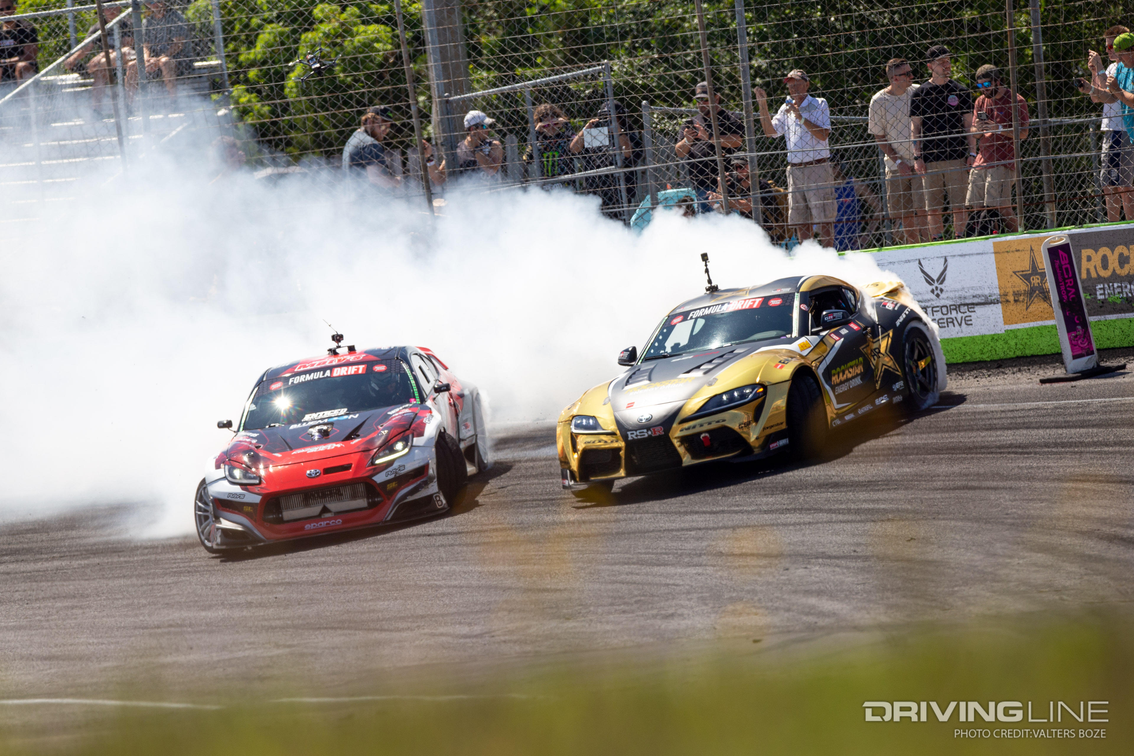 Ken Gushi tandem drifting against Fredric Aasbo at 2023 FDORL