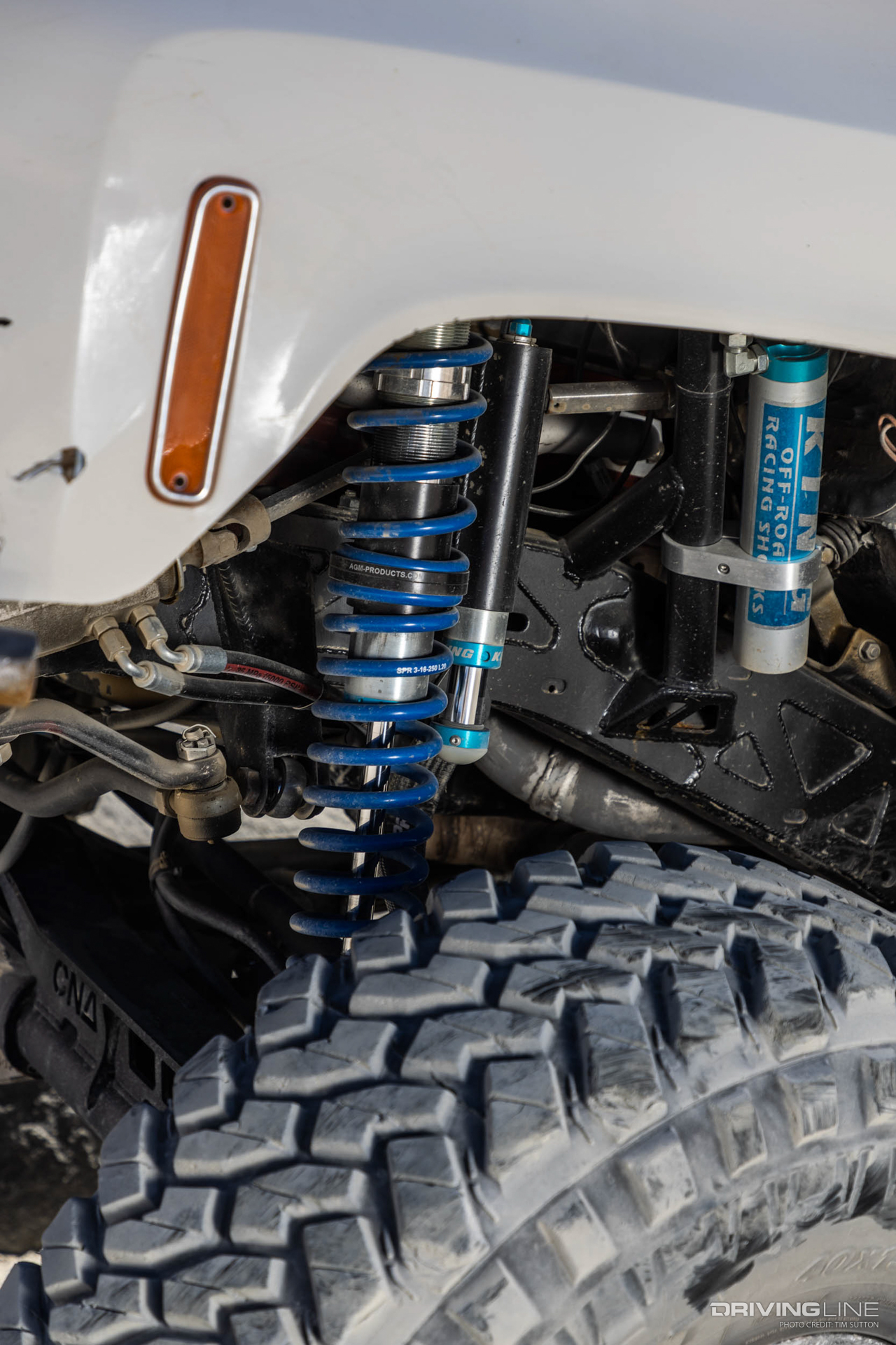 Suspension on Grant chapman's 1977 K10 truck