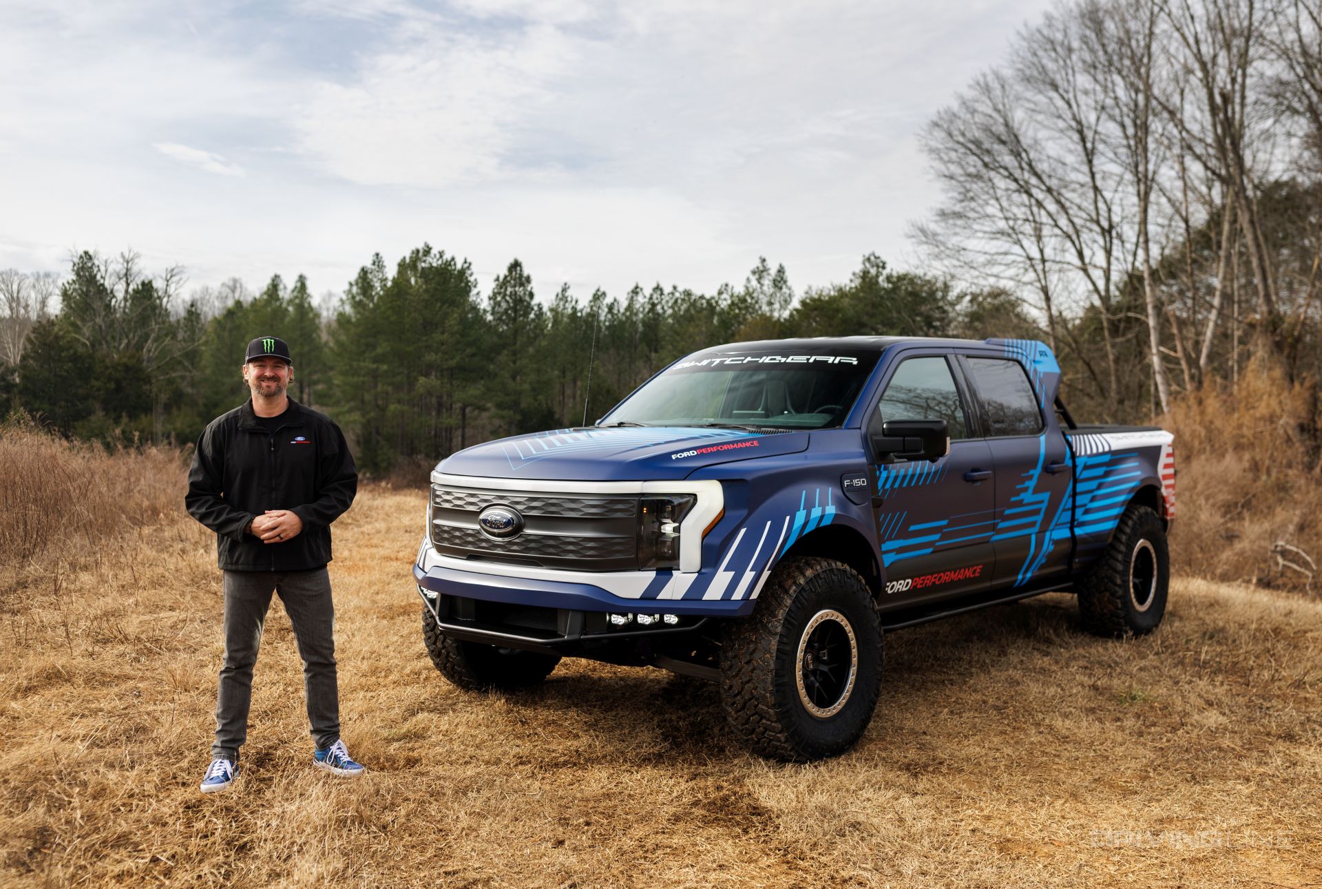 2024 Ford F150 Lightning Switchgear with Vaughn Gittin Jr