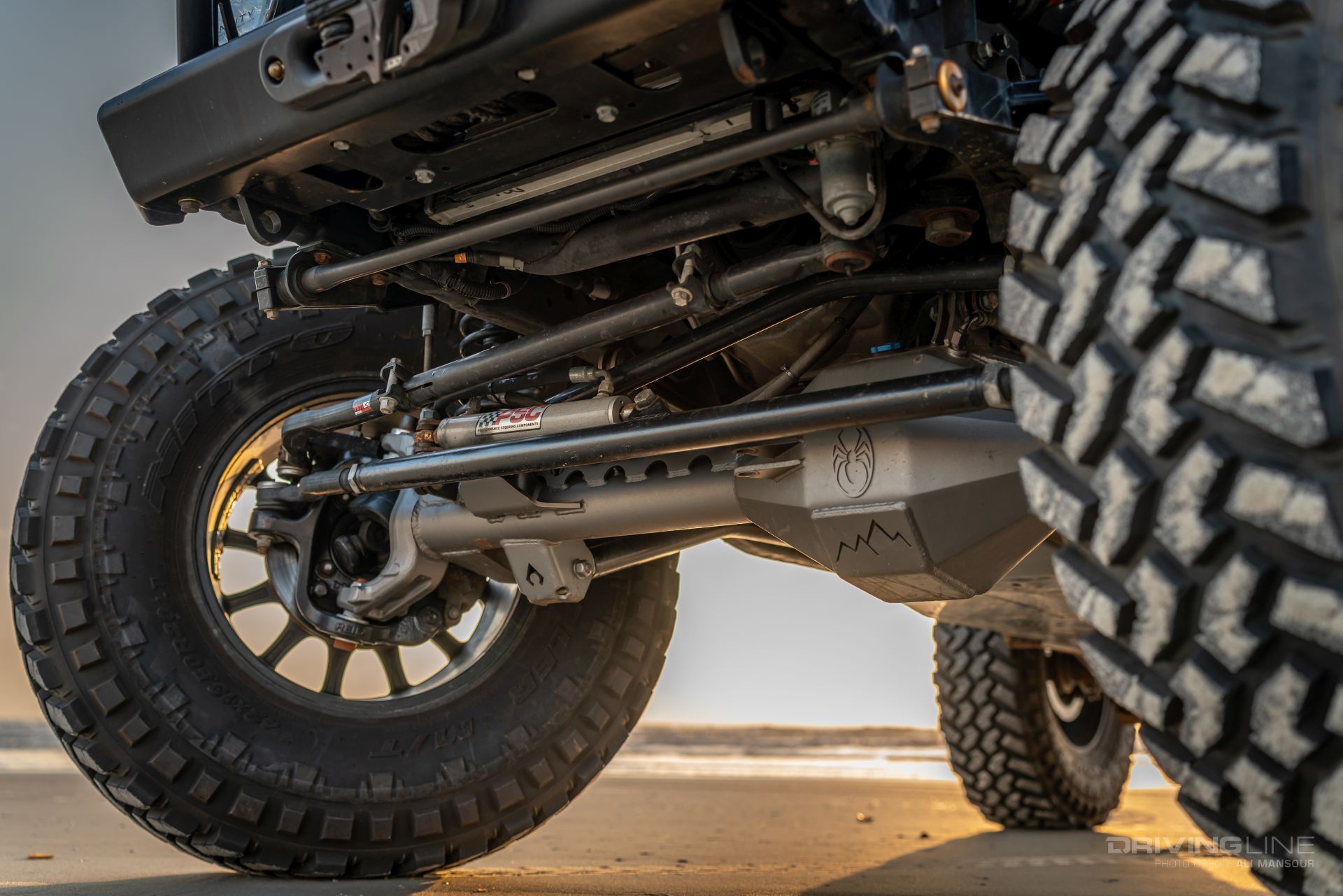 Miller Motorsports Jeep Wrangler JK front axle
