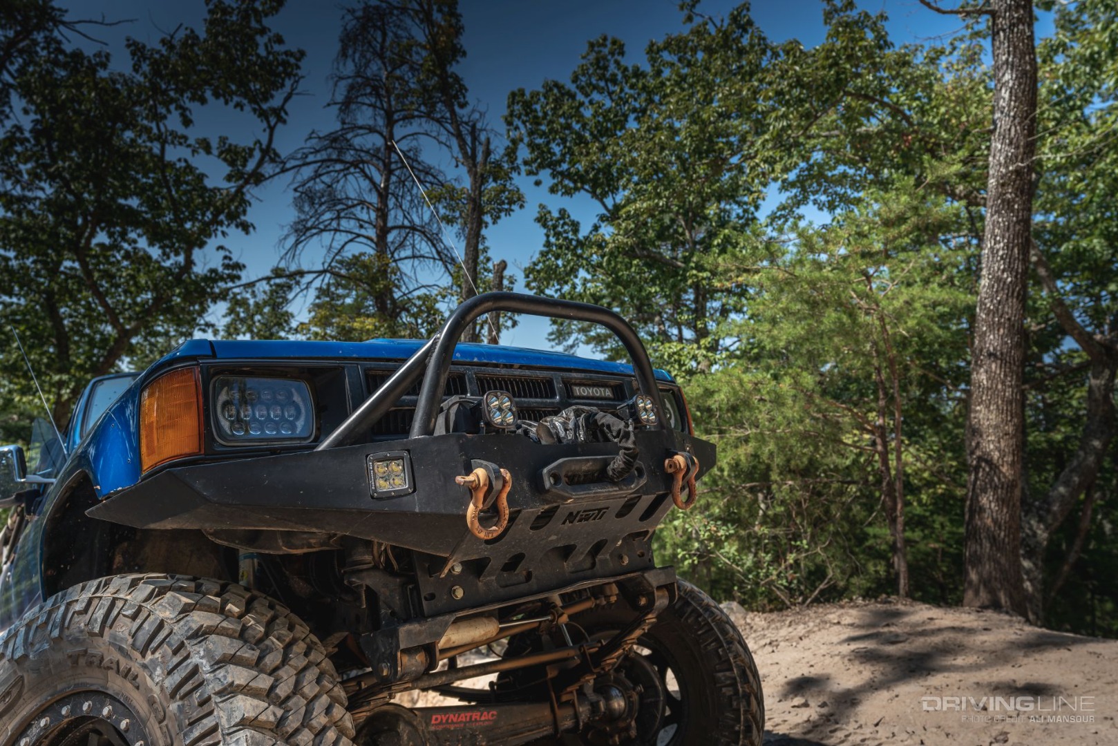 Toyota 4Runner with winch