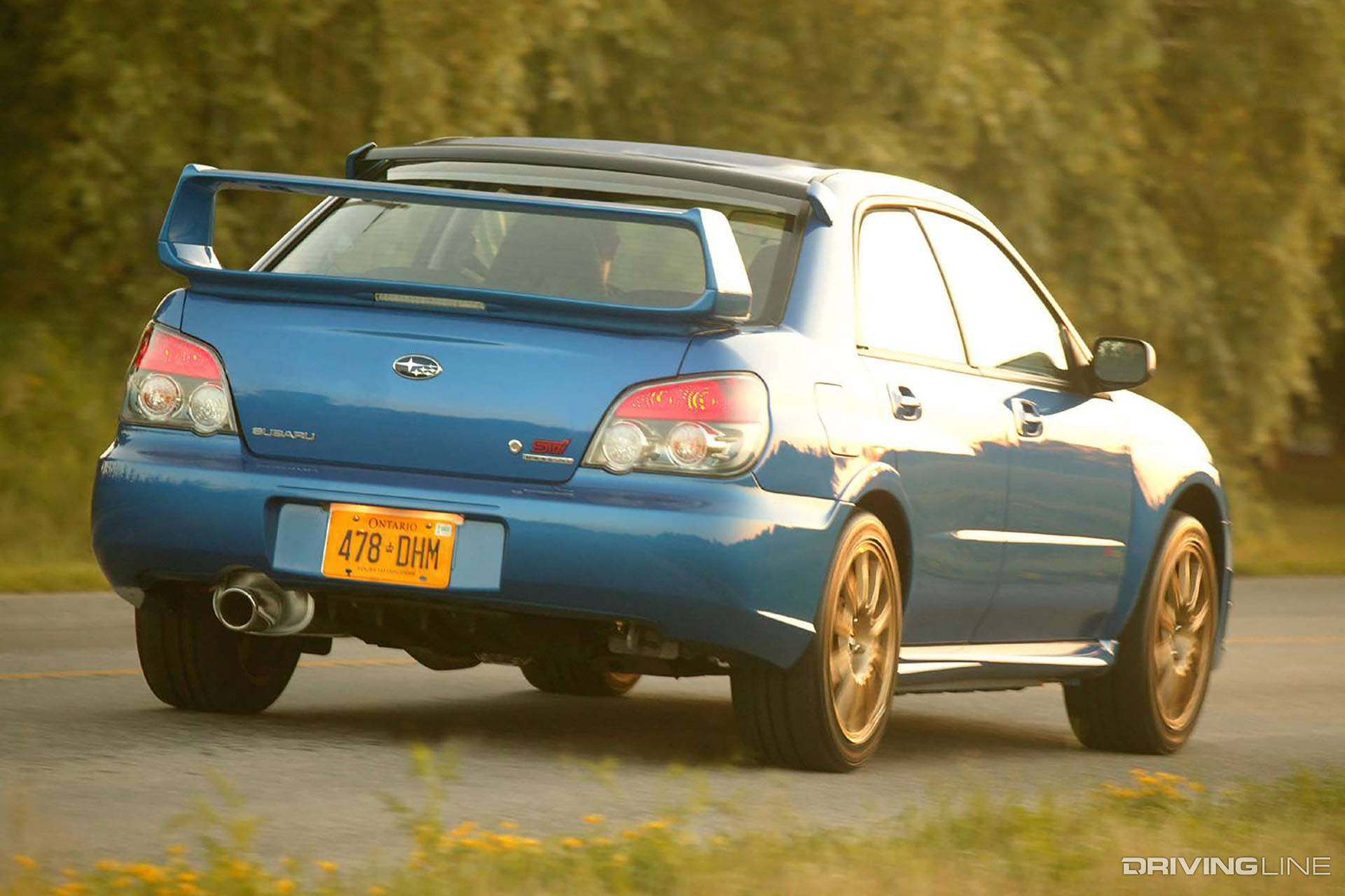 WRX STI Rear View