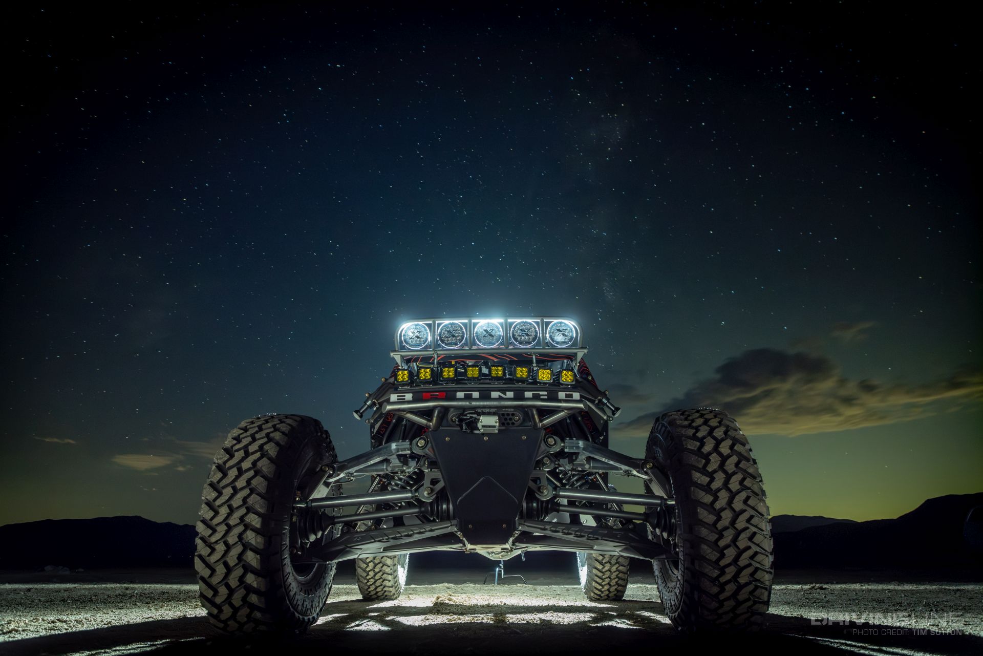 Ultra4 ford bronco front view IFS