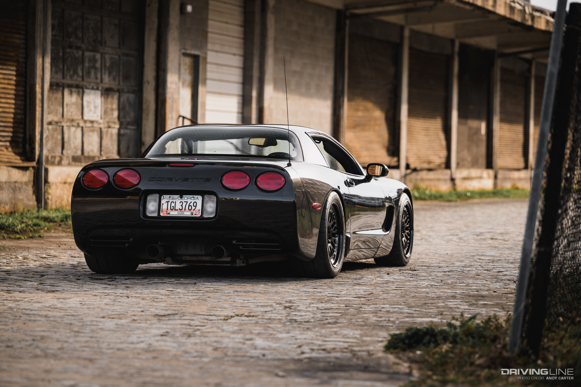 2004 C5 Corvette Z06 rear 3/4