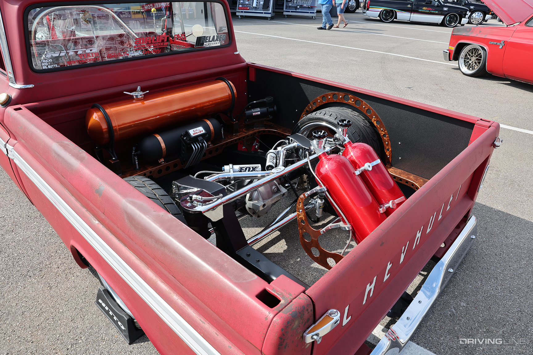 Dave Schneider’s ’65 Chevy C10 at ’23 C10 Nationals in Nashville, TN