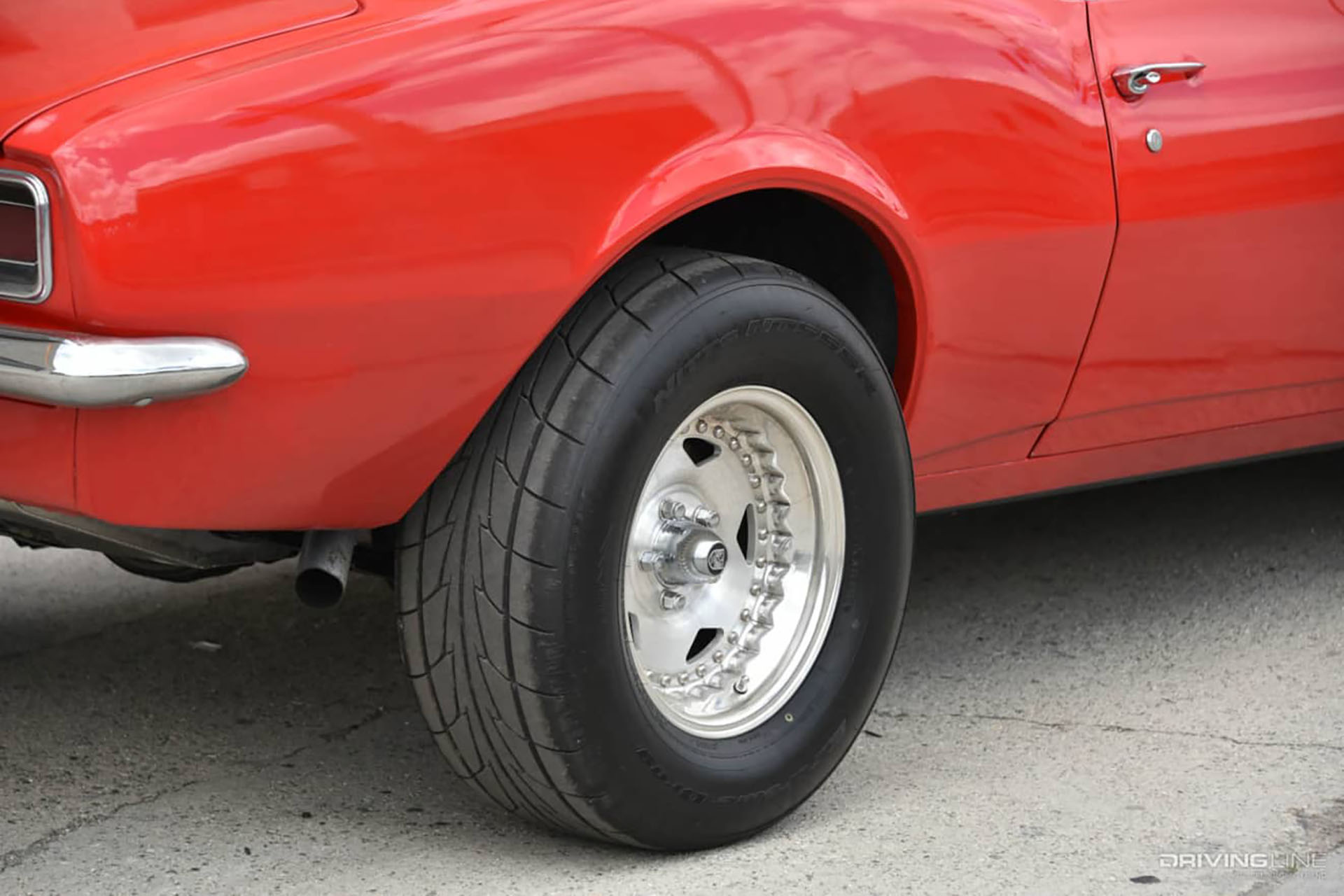 1967 Camaro with NT555 RII Drag Radials