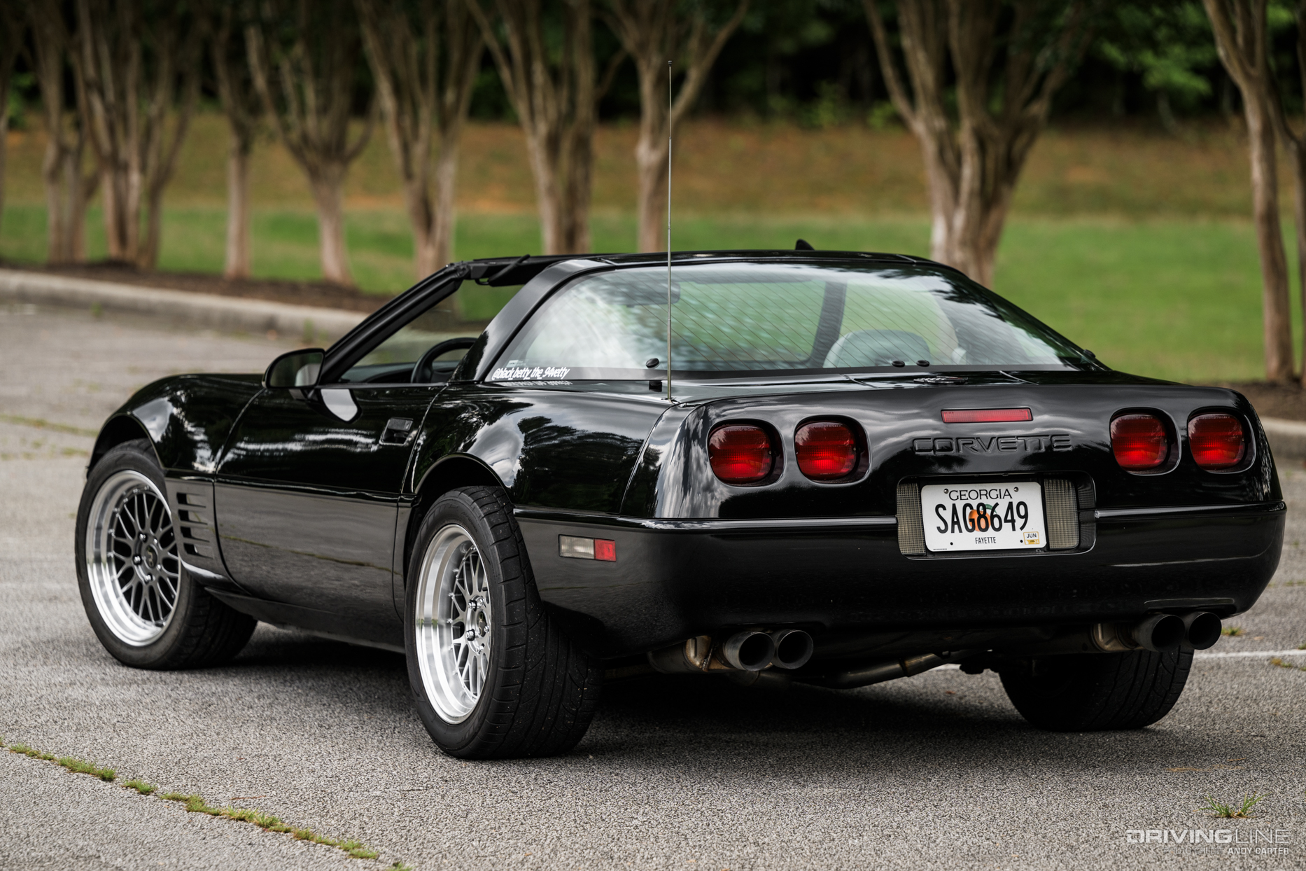 C4 Corvette on Nitto NT555 G2 Tires rear