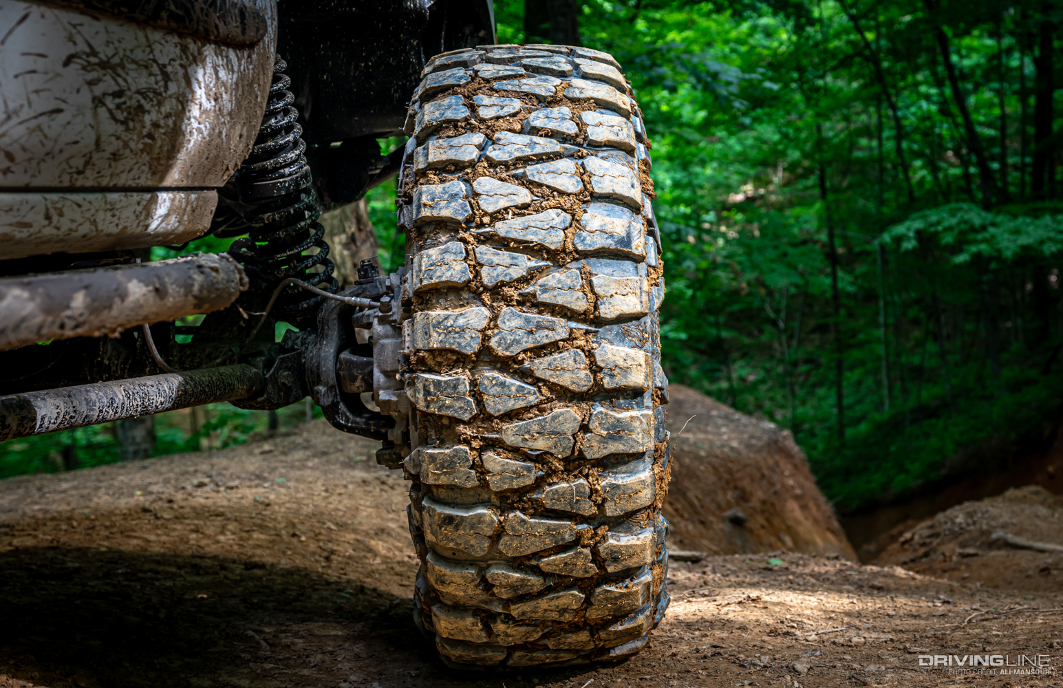 Nitto Mud Grappler Rear view off road