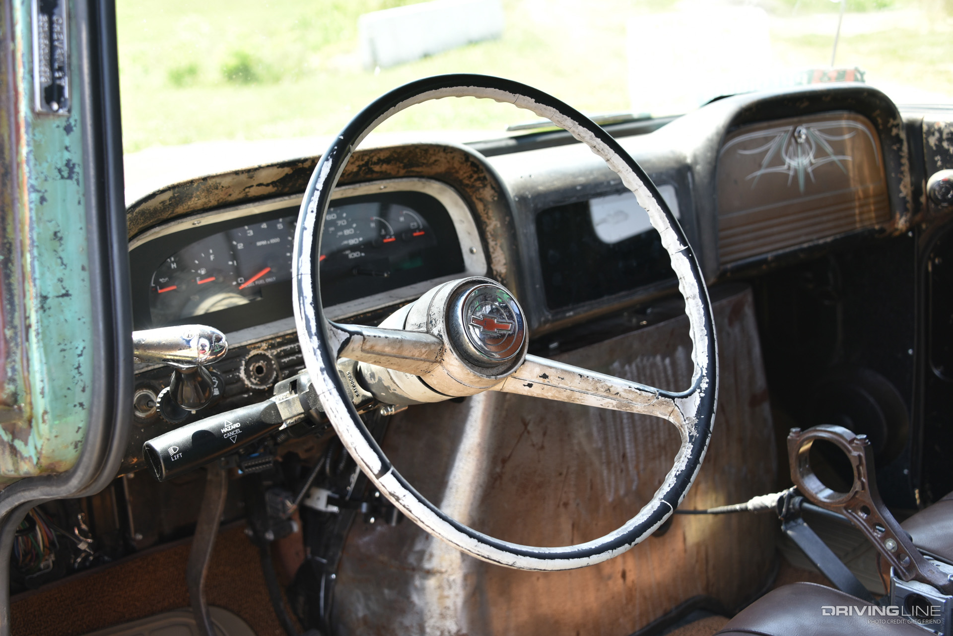 1957 Suburban Power Stroke Diesel Conversion Interior