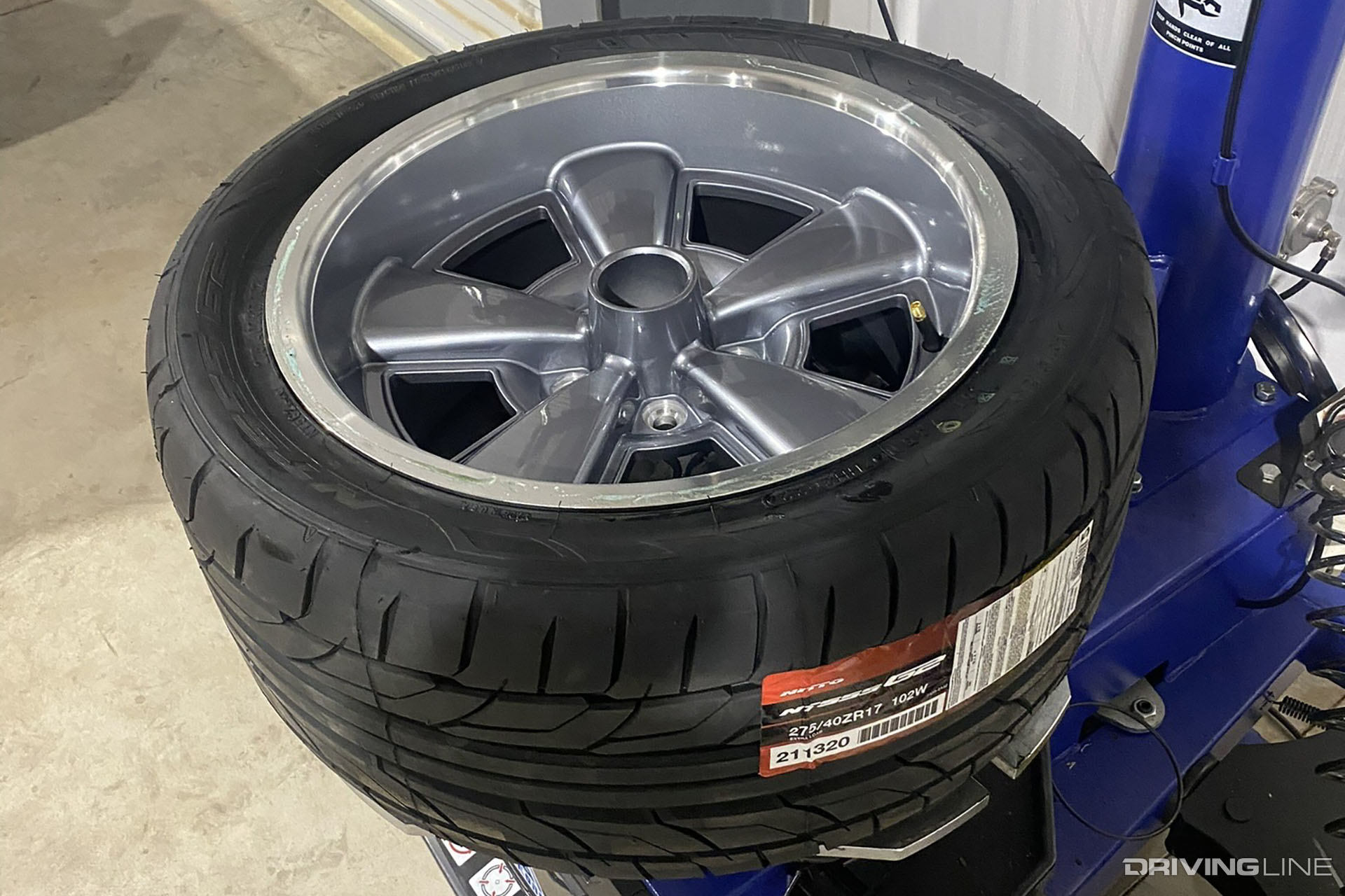 Nitto NT5552 Mounted on Year One Z/28 Rallye