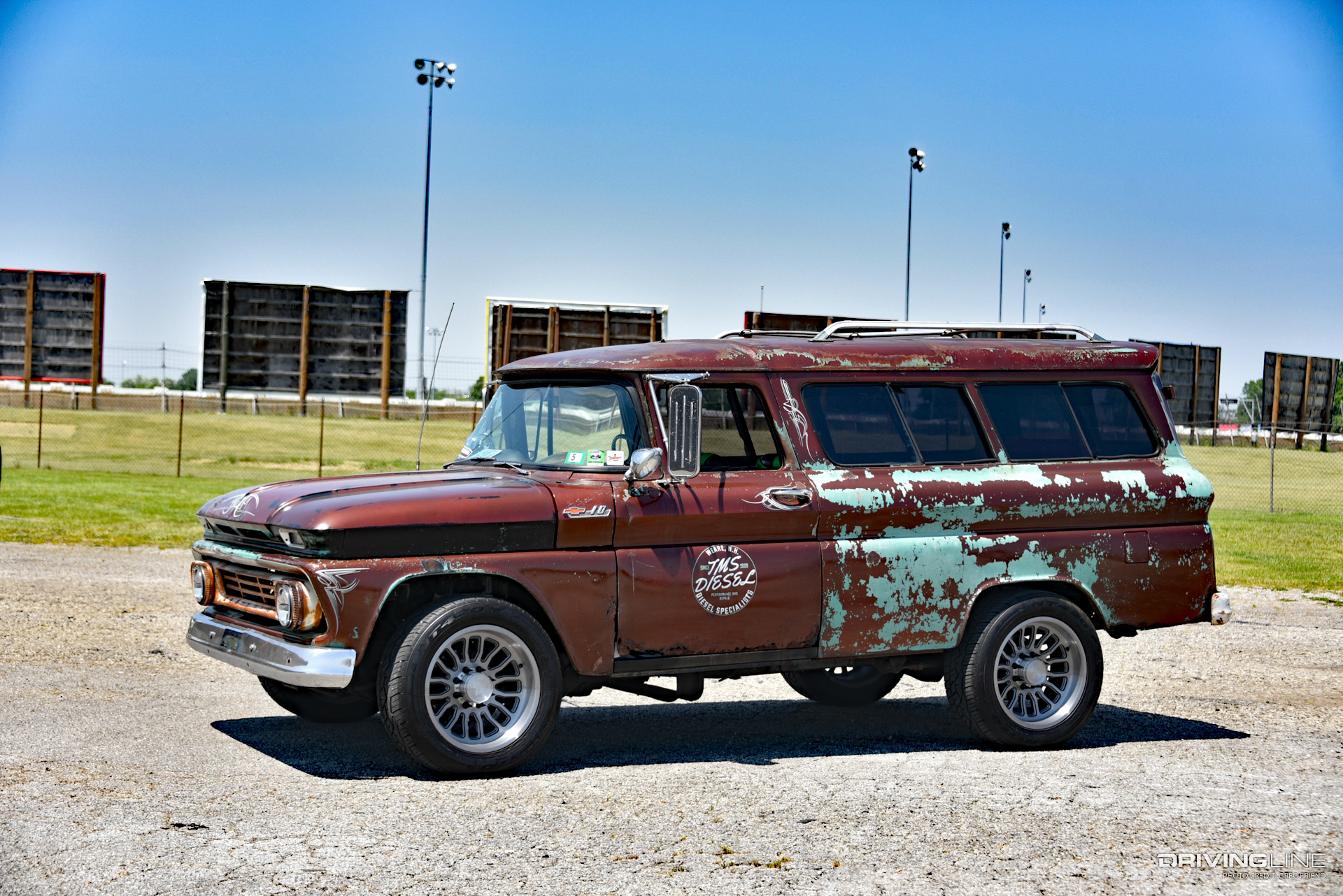 Classic Chevrolet Suburban Power Stroke Diesel Swap