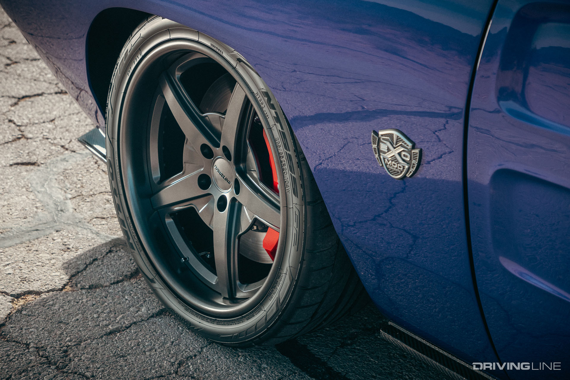 Nitto NT555 G2 on Dodge Charger ExoMod